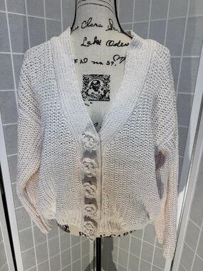 NWOT POL Knit Top - Cream